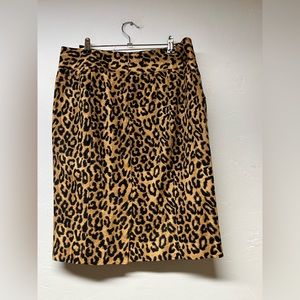 Ellavie Cheetah Print Skirt
